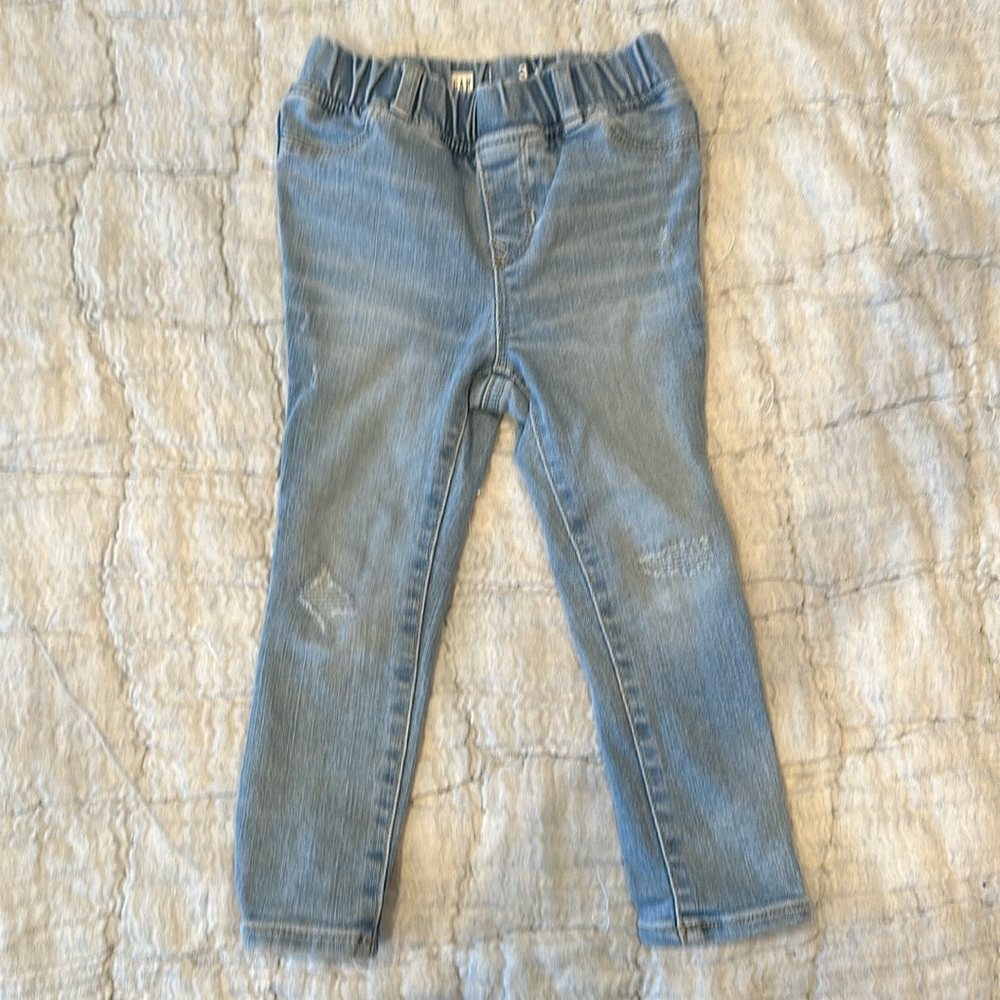 Girls gap jeggings.  Size 3T